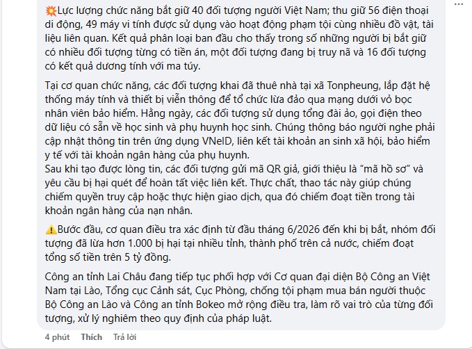 Đột kích sào huyệt "đào lửa" ở Lào: Hơn 1.000 người bị cuốn vào đường dây, ai đứng sau?
