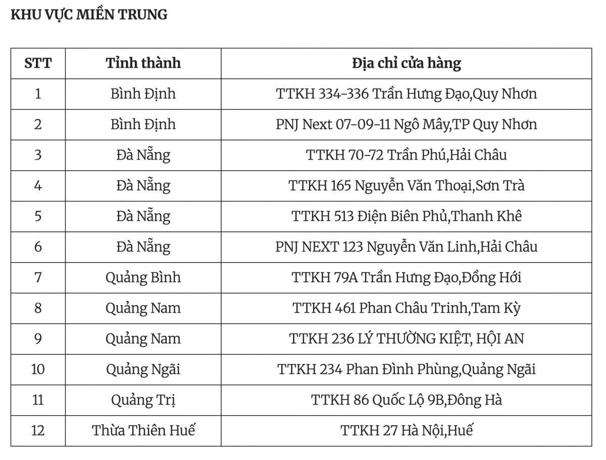 PNJ siết quy trình mua lại: Chỉ giao dịch 2 giờ mỗi ngày