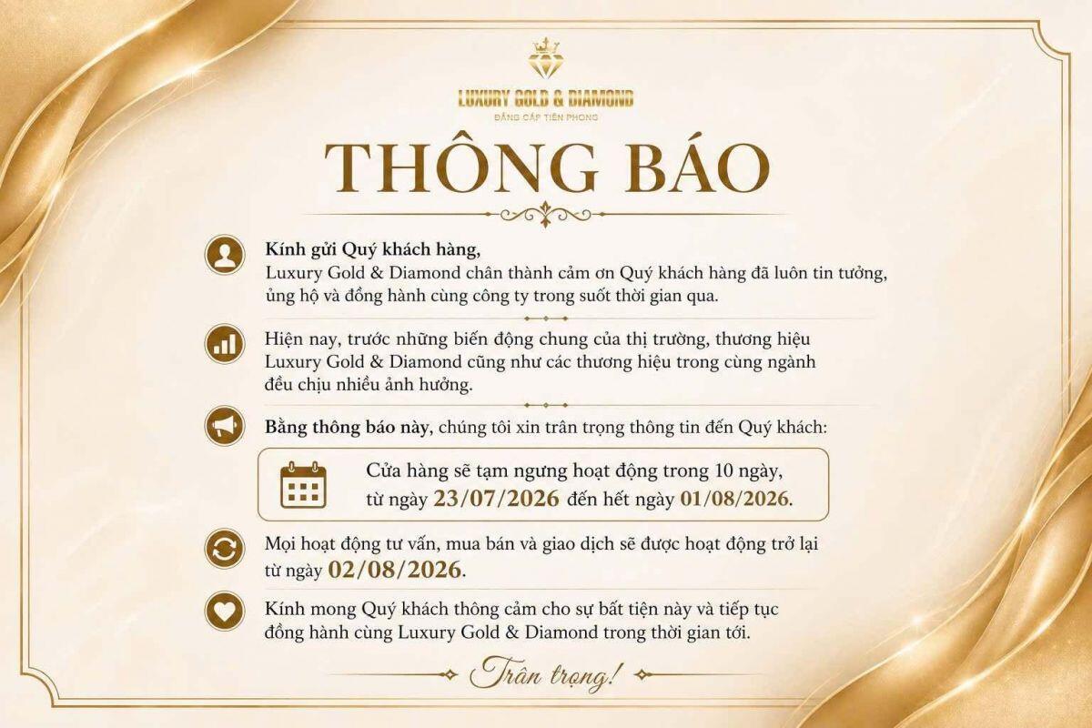 Thêm một “ông lớn” kim cương tài trợ vương miện hoa hậu bất ngờ tạm ngừng hoạt động