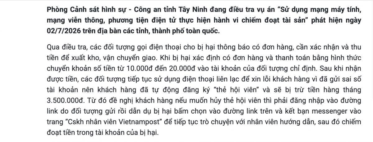 Ai đã từng chuyển tiền vào các tài khoản Vietcombank, MB, VIB, Đông Á này? Kiểm tra ngay