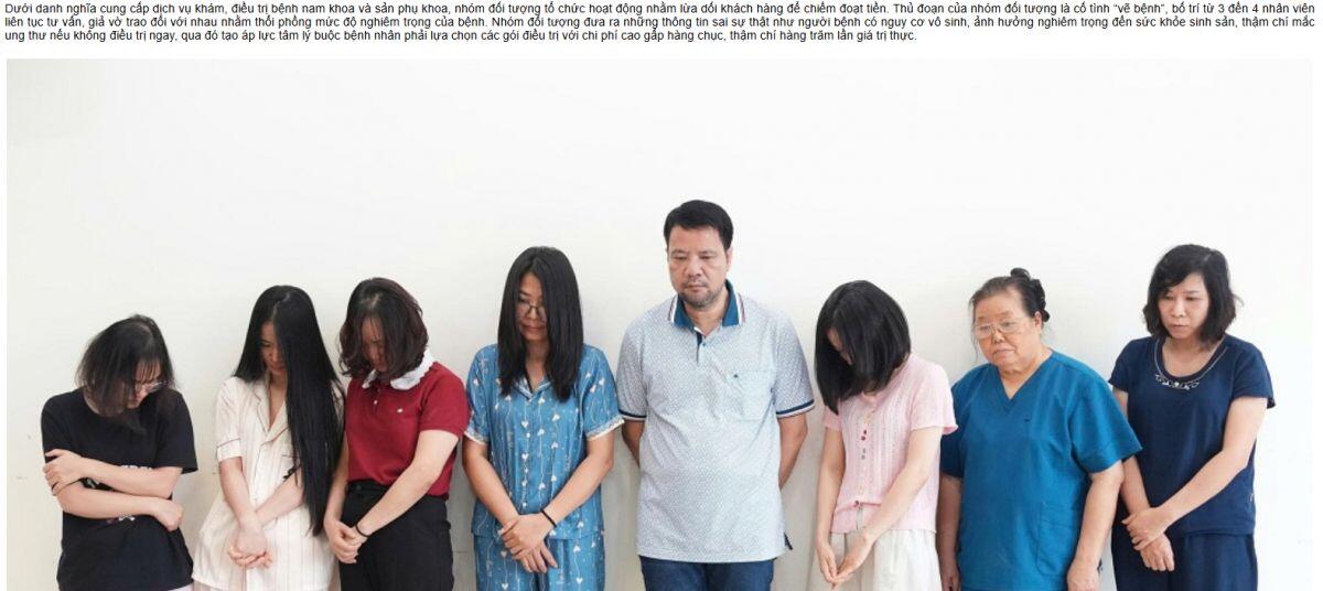 Chiêu trò khó tin tại phòng khám: Bơm sữa đậu nành tạo mủ để ép bệnh nhân điều trị?