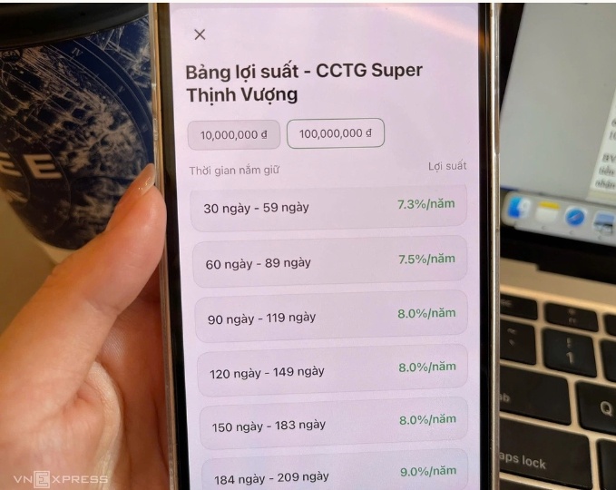 Ngân hàng đua huy động chứng chỉ tiền gửi lãi suất cao
