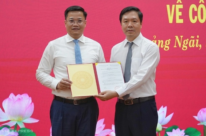Thứ trưởng Tài chính được giới thiệu để bầu Chủ tịch UBND tỉnh Quảng Ngãi