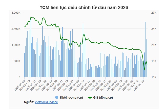 TCM giảm sâu, FPTS bán giải chấp cổ phiếu của Thành viên HĐQT