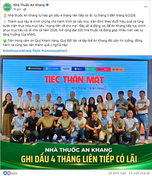 An Khang có lãi liên tiếp 4 tháng, tín hiệu tích cực sau nhiều nỗ lực
