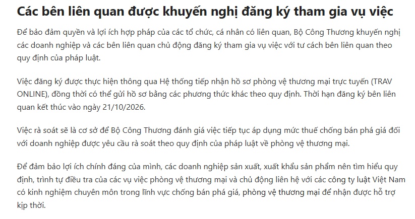 Động thái mới của Bộ Công Thương sau khi áp thuế thép HRC đang được nhiều người chú ý