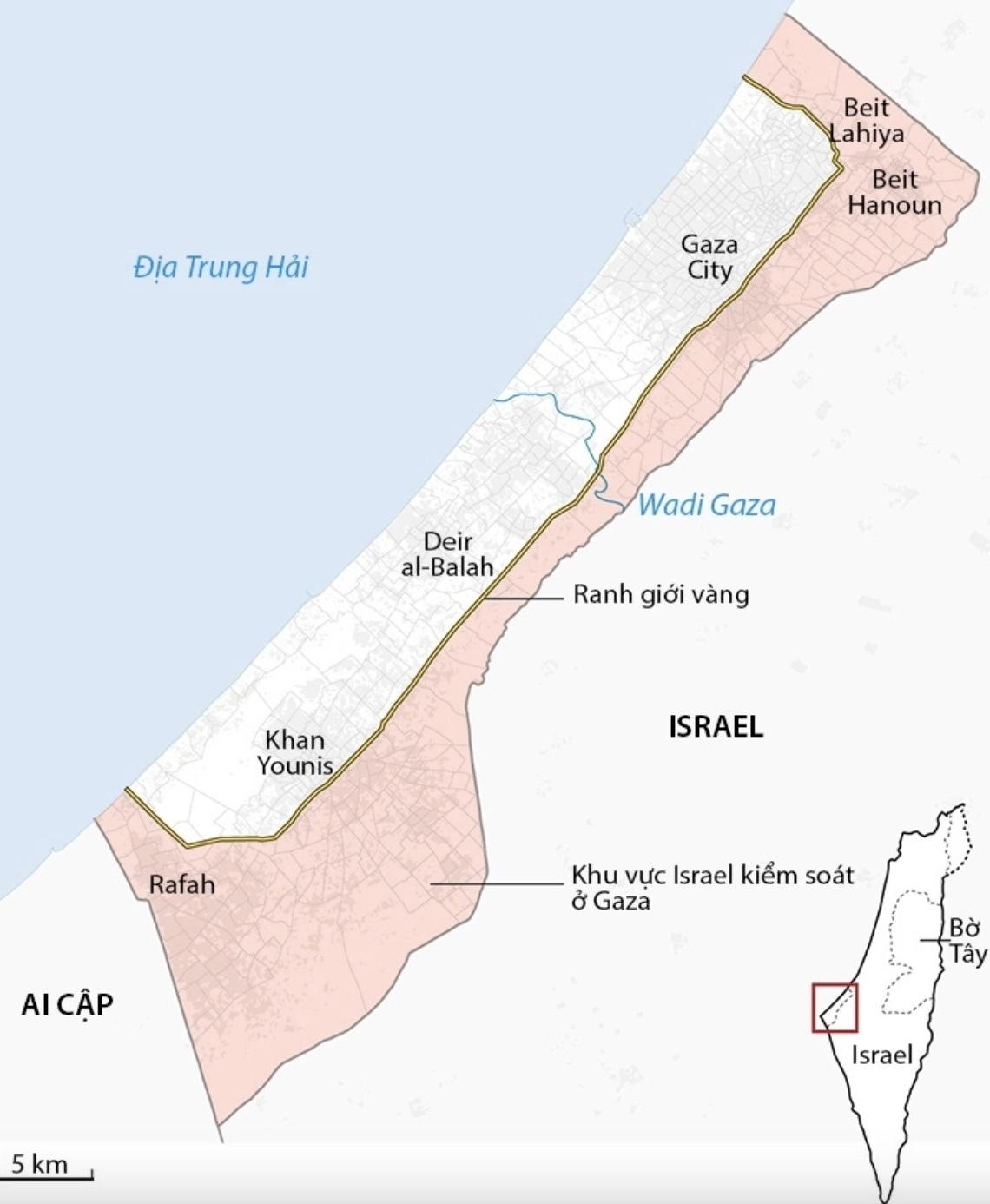 'Ngày chết chóc' phủ bóng hy vọng hòa bình của Gaza