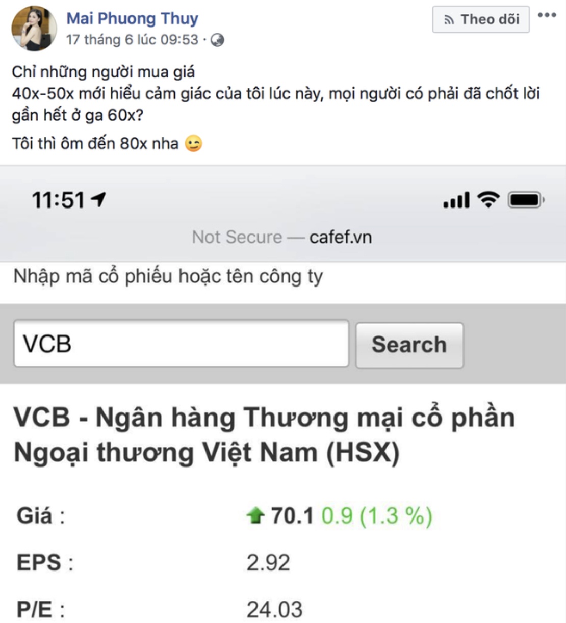 Từ hoa hậu đến "cao thủ" chứng khoán: Mai Phương Thúy từng xuống tiền vào những cổ phiếu nào?