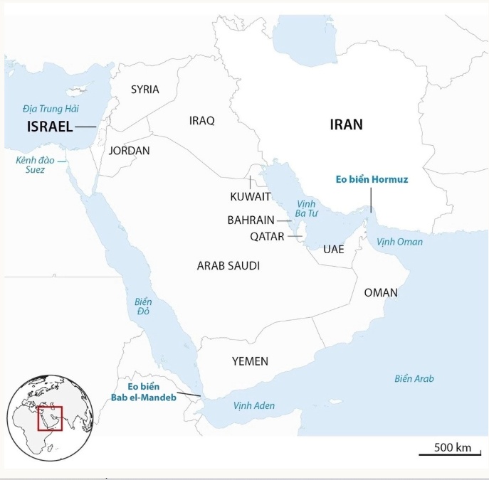 Chiếc ô an ninh khiến Jordan lọt tầm ngắm tên lửa Iran