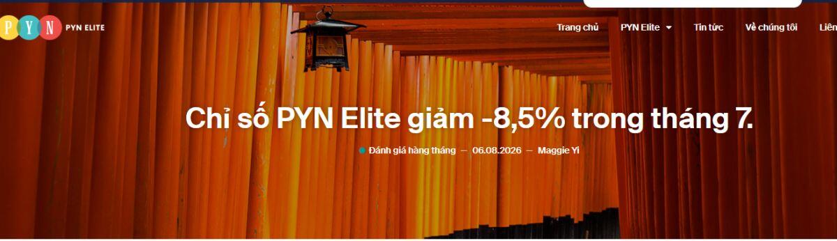 Tháng 7 quá "đắng": Quỹ PYN Elite bốc hơi hơn 2.100 tỷ đồng quy mô