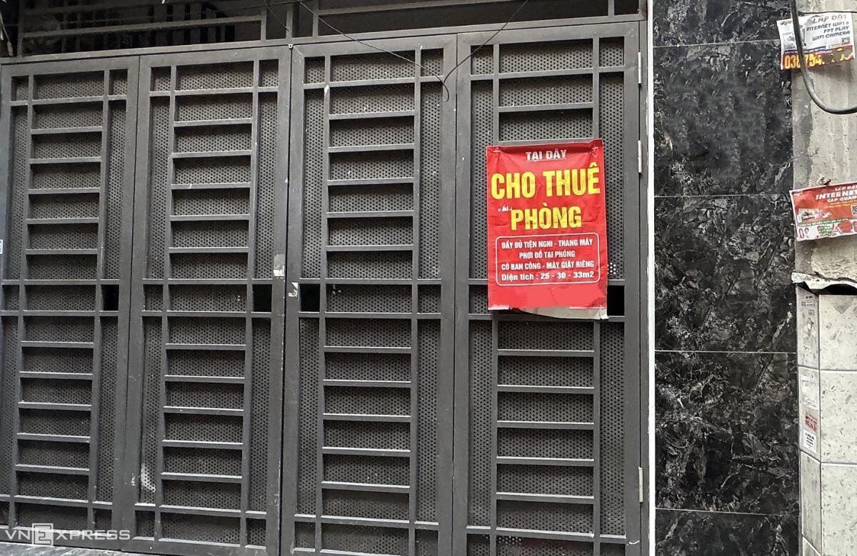 Nhiều phòng trọ Hà Nội tăng giá