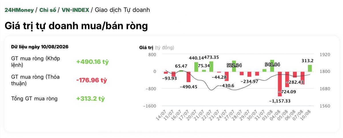 Tự doanh mua ròng hơn 300 tỷ đồng, DMX vẫn bị bán mạnh