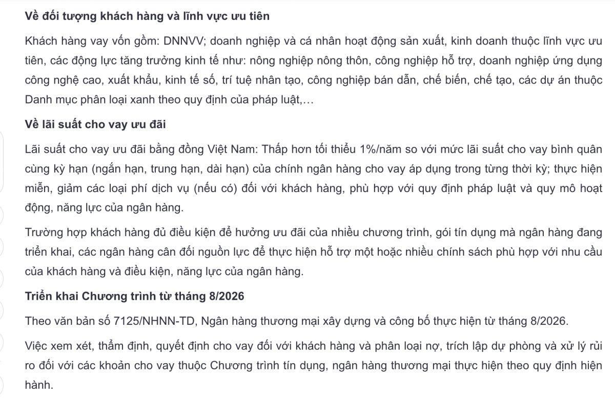 Điều kiện 'hưởng' lãi suất ưu đãi gói 220.000 tỷ đồng của NHNN