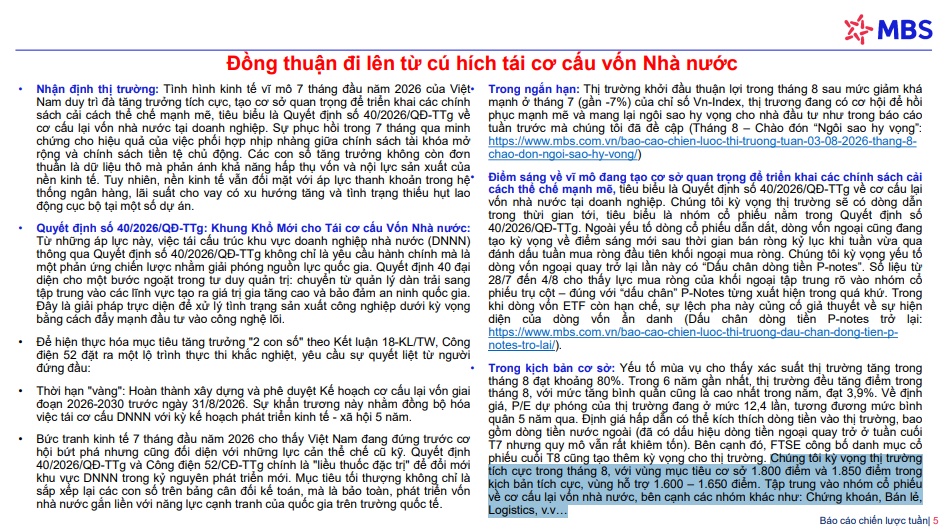 VN-Index sẽ chạm 1.800 điểm ngay trong tháng 8?