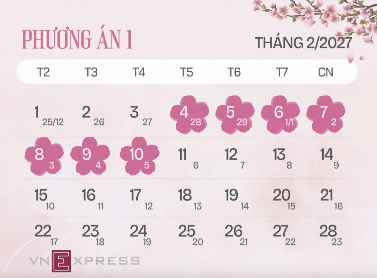 Công đoàn, bộ ngành chọn nghỉ Tết Âm lịch từ 28 tháng chạp