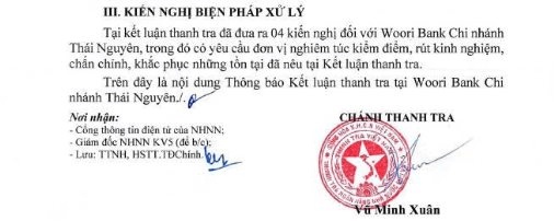 Thanh tra NHNN chỉ ra loạt tồn tại tại Woori Bank: Sai sót nằm ở đâu?