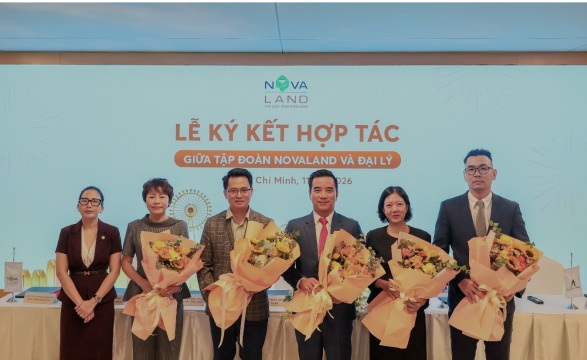 Ký kết hợp tác với gần 50 đại lý, Novaland từng bước phục hồi hoạt động kinh doanh