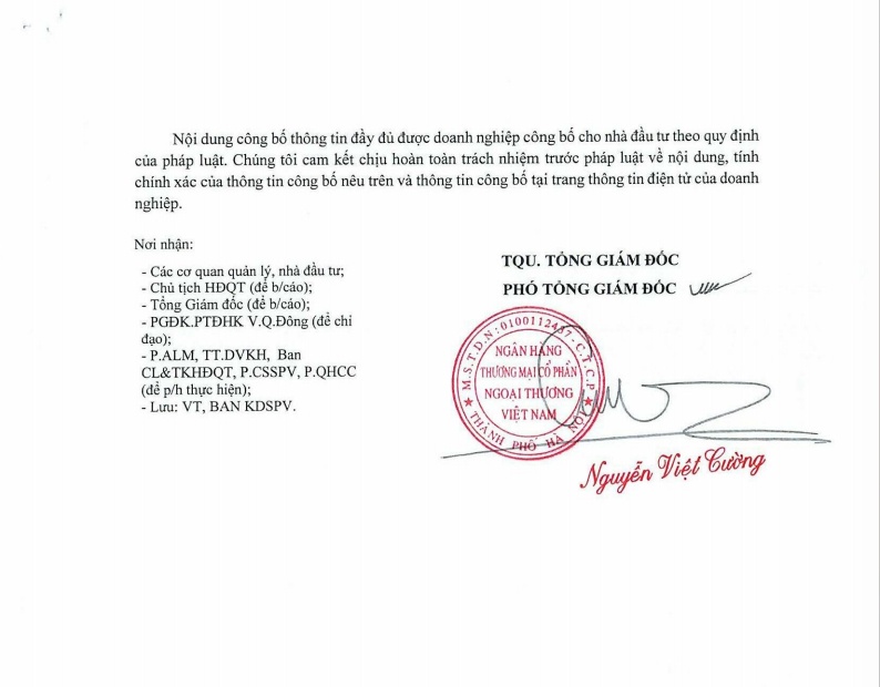 VCB tiếp tục huy động trái phiếu, thu về gần 4.000 tỷ đồng từ đầu năm