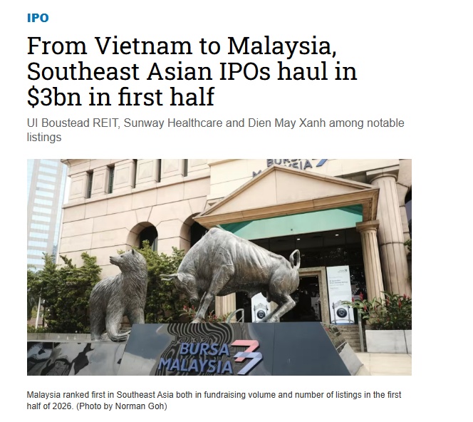 Việt Nam nổi lên giữa làn sóng IPO tỷ USD đang nóng rực tại ASEAN