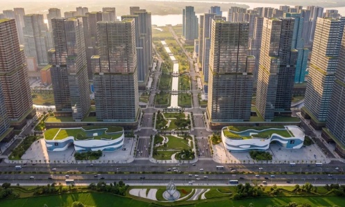 Hai khu đô thị trục ven sông Hồng dự kiến có hơn 56.000 căn hộ