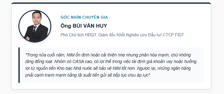 Dư địa nào cho NIM ngân hàng trong nửa cuối năm khi áp lực huy động chưa dứt?