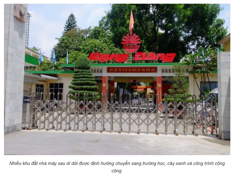 Nhà máy Rạng Đông, Bia Việt Hà cùng 58 cơ sở phải di dời ở Hà Nội