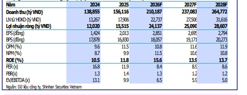 HPG được Shinhan định giá 35.900 đồng, upside 65%: Giá hiện tại đang “rẻ” đến mức nào?
