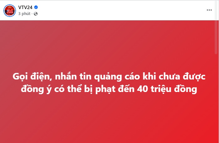 Gọi điện, nhắn tin quảng cáo chưa xin phép: Có thể bị phạt tới 40 triệu đồng!