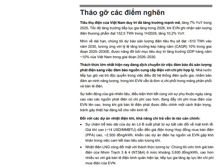 Điện Việt Nam bước vào chu kỳ mới, doanh nghiệp nào đang được CTCK kỳ vọng?