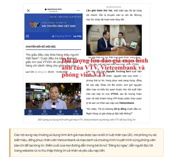 Vietcombank nói gì khi loạt bài viết gắn thương hiệu ngân hàng thời gian gần đây