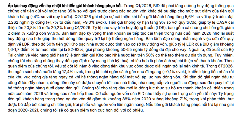 BID được SSI Research “chấm” giá mục tiêu 42.000 đồng