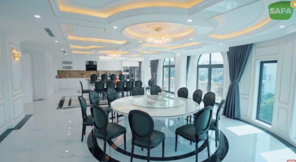 Choáng ngợp với nội thất dinh thự 5 tầng, hơn 1.200m2 của Hải SaPa tại vị trí đắc địa ở Lào Cai