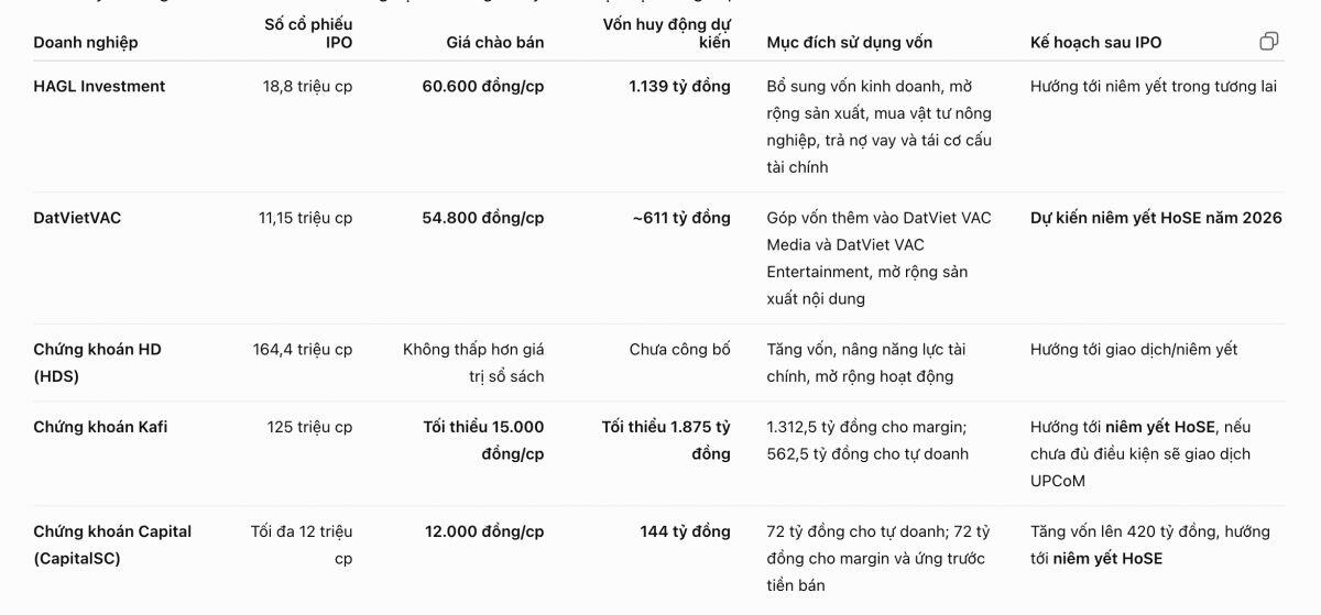 Loạt doanh nghiệp chuẩn bị IPO, hàng nghìn tỷ đồng đang chờ được “bơm” vào cuộc chơi