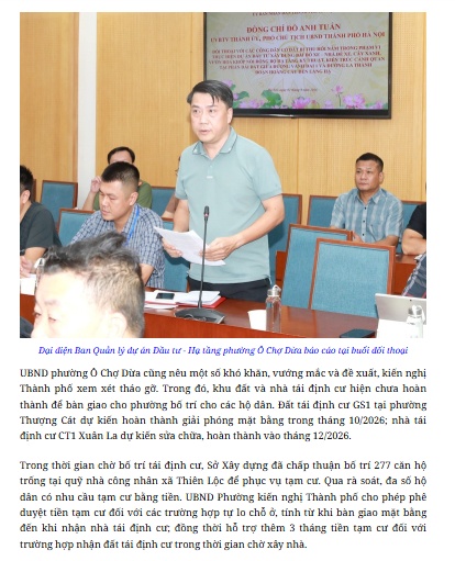 Chỉ 10 ngày để gỡ vướng GPMB dự án bãi đỗ xe trên “đường đắt nhất hành tinh”