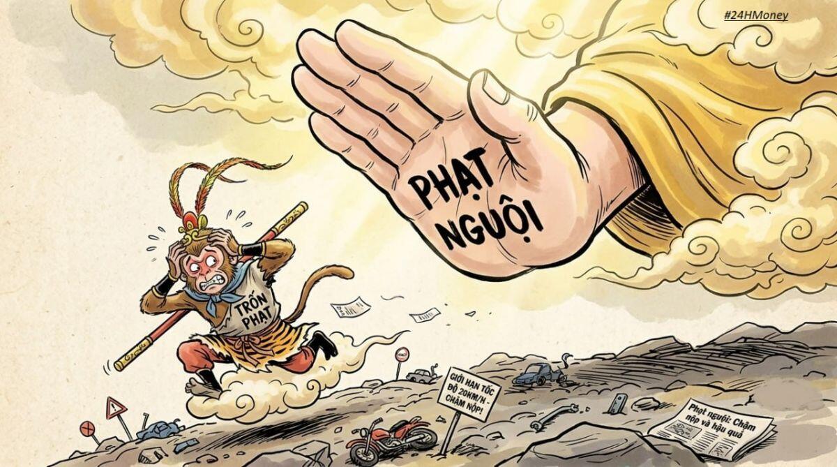 Chậm nộp phạt nguội, chủ xe có thể đối diện với điều gì?