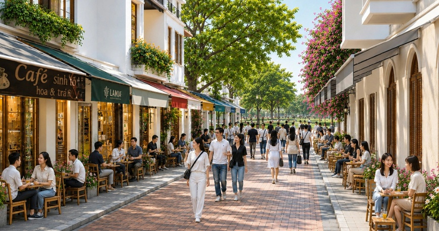 Phối cảnh Hồ Gươm và khu vực phụ cận tầm nhìn 100 năm