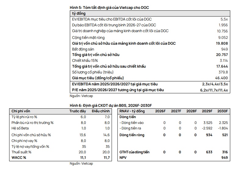 DGC đối mặt năm 2026 đầy thách thức: Lợi nhuận có thể “bốc hơi” 47%