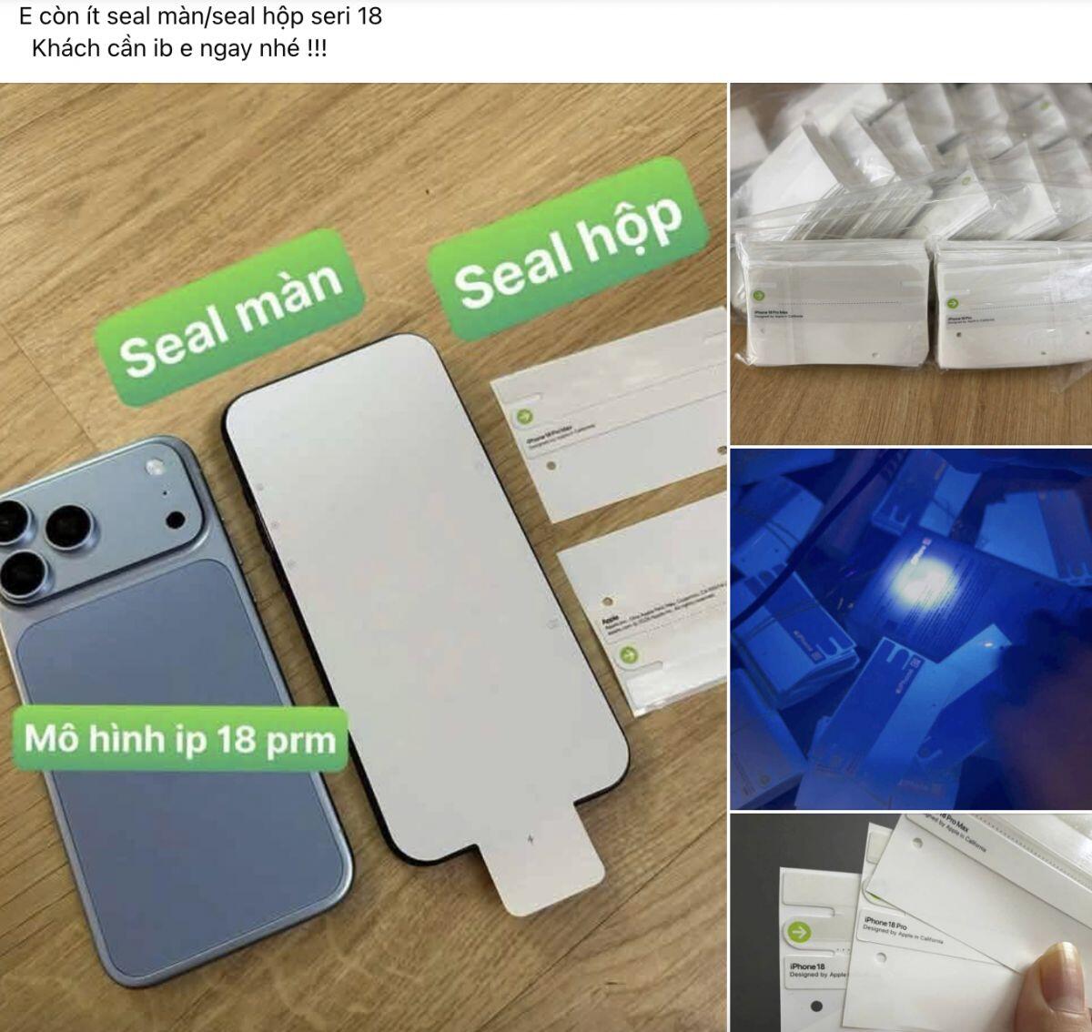 Hiện tượng lạ: iPhone 18 chưa ra mắt, thị trường đã đầy máy “seal” giá rẻ bất ngờ