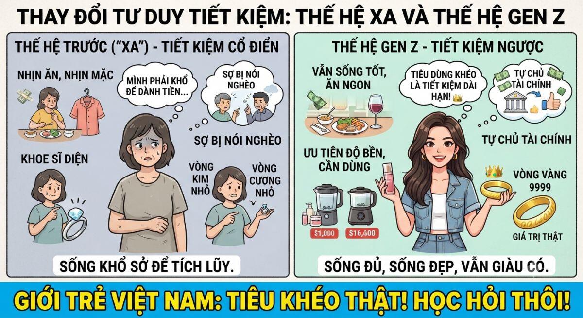 Nghệ thuật tiêu dùng thông minh của người trẻ thời nay