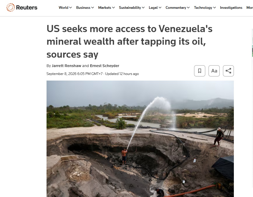 Sau 300 tỷ thùng dầu, Mỹ nhắm tiếp “kho báu” 644 tấn vàng của Venezuela