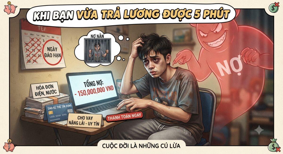 Đang trả nợ, đừng mắc 8 sai lầm này