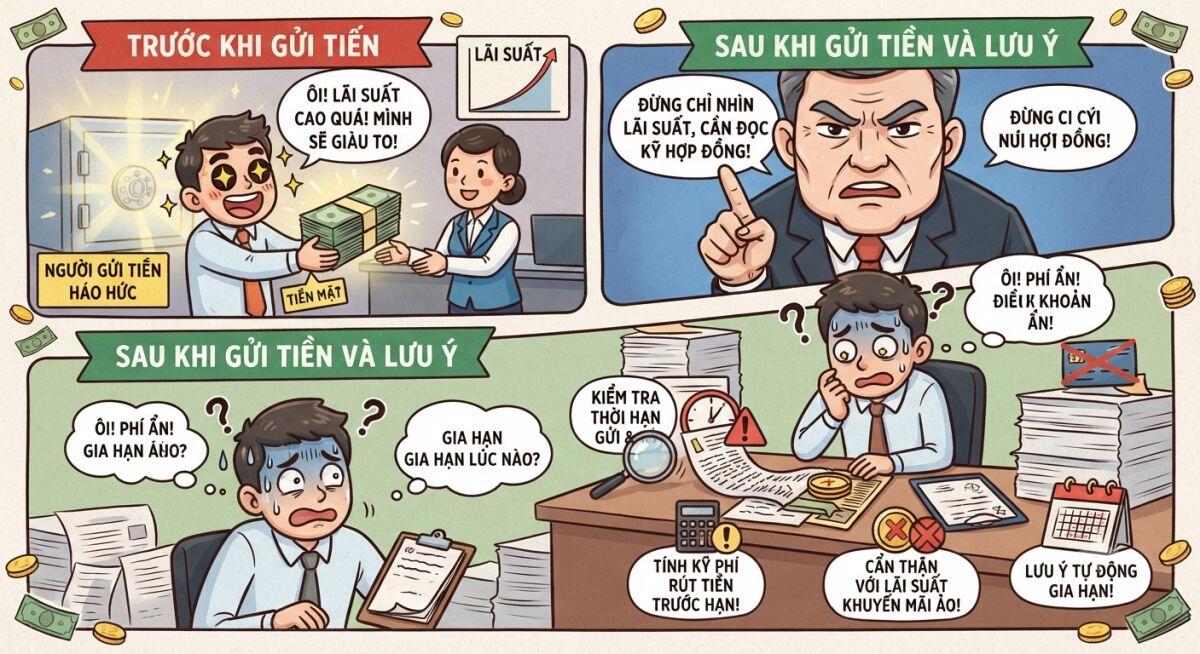 Có tiền nhàn rỗi cũng đừng vội “quăng” hết vào sổ tiết kiệm