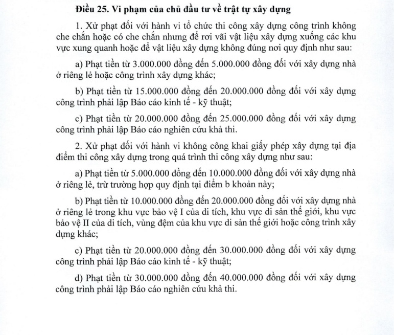 Bất động sản “chưa đủ điều kiện” mà vẫn bán, mức phạt có thể lên 1 tỷ
