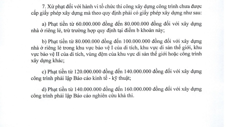 Bất động sản “chưa đủ điều kiện” mà vẫn bán, mức phạt có thể lên 1 tỷ