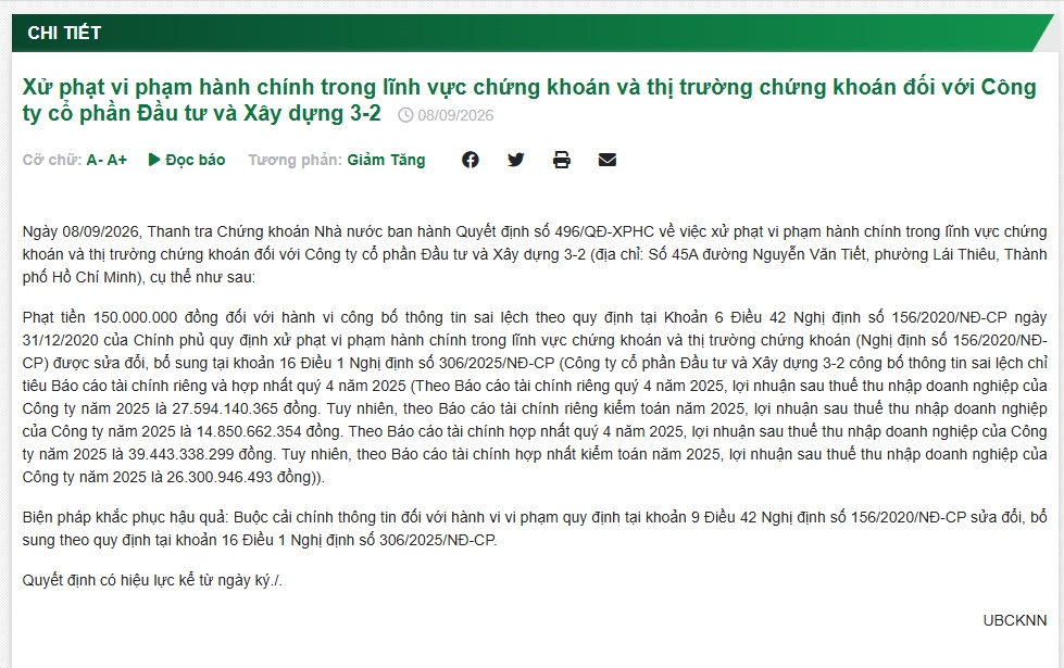 4 công ty niêm yết bị gọi tên vì lợi nhuận 2025 “đẹp quá”, nhà đầu tư cần chú ý