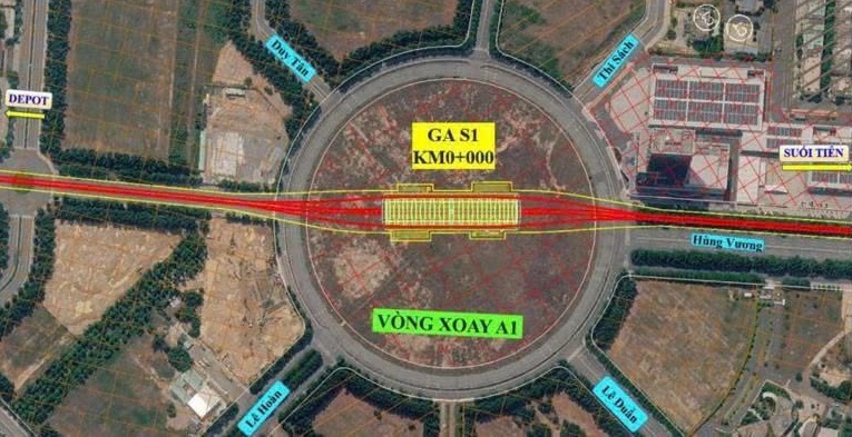 Lộ diện tuyến metro 30,66 km nối Bình Dương với Suối Tiên, có 17 nhà ga