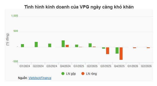 VPG bị HOSE nhắc chậm công bố BCTC soát xét, loạt sức ép tài chính phía sau
