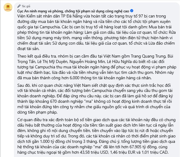 670 doanh nghiệp “ma” và bí mật phía sau dòng tiền 67.905 tỷ đồng