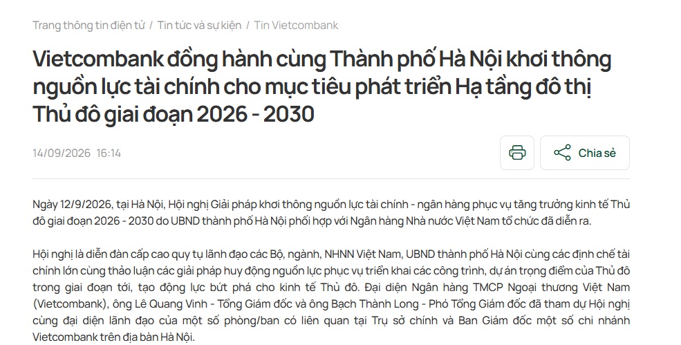 Dự án 470ha được “tiếp sức”: 2 ông lớn ngân hàng cam kết thu xếp vốn theo chỉ đạo của Thống đốc NHNN