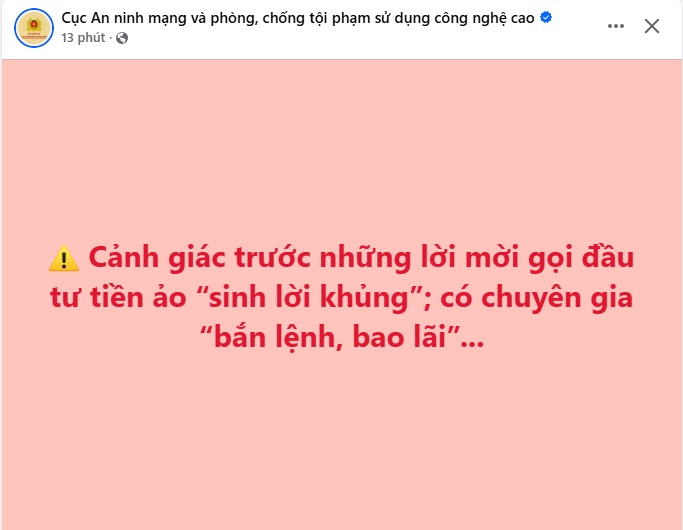 “Bắn lệnh, bao lãi” – lời mời đầu tư tiền ảo đang khiến nhiều người sập bẫy?